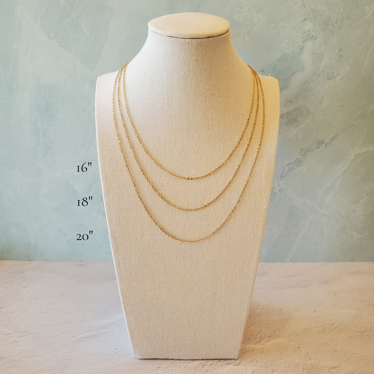 Horizontal Bar Necklace Script Name