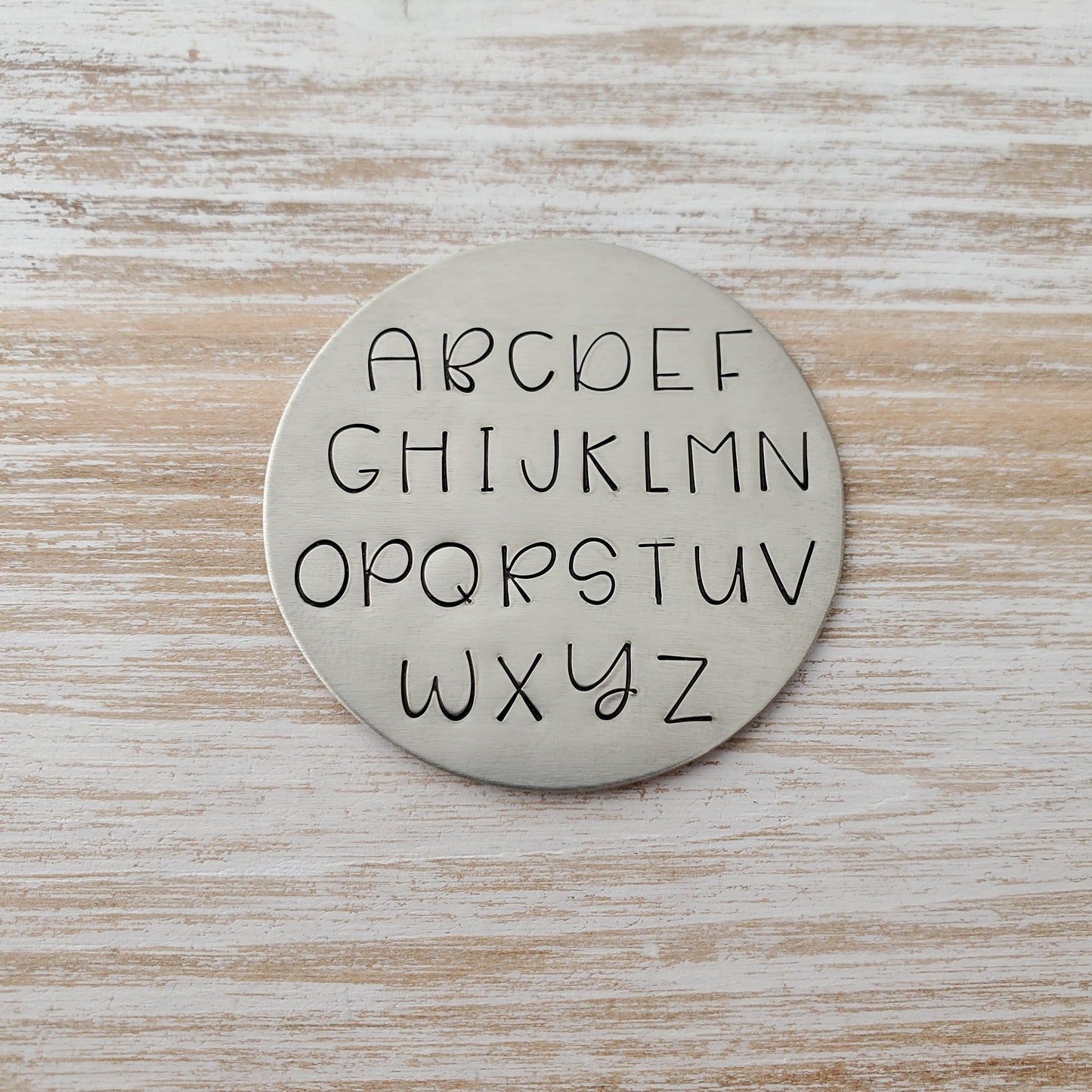 Initial Necklace Single Print